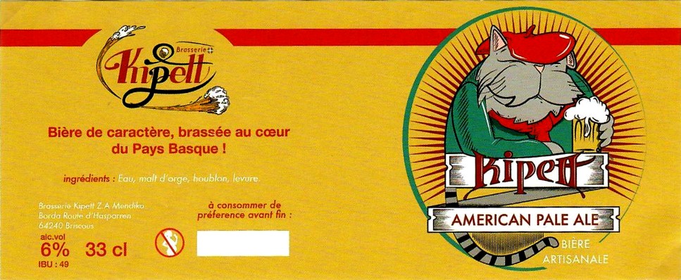 etiquette BRASSERIE KIPETT 05