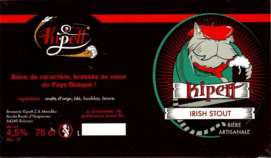 etiquette BRASSERIE KIPETT 08