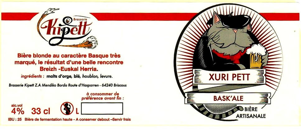 etiquette BRASSERIE KIPETT 11