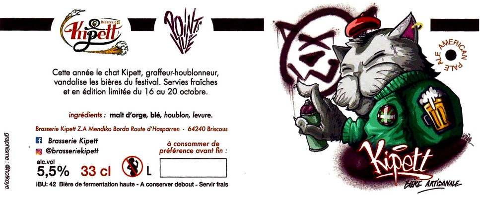 etiquette BRASSERIE KIPETT 12