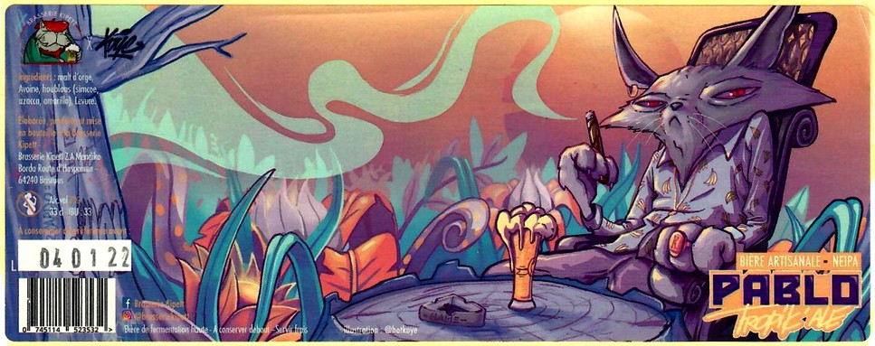 etiquette BRASSERIE KIPETT 19