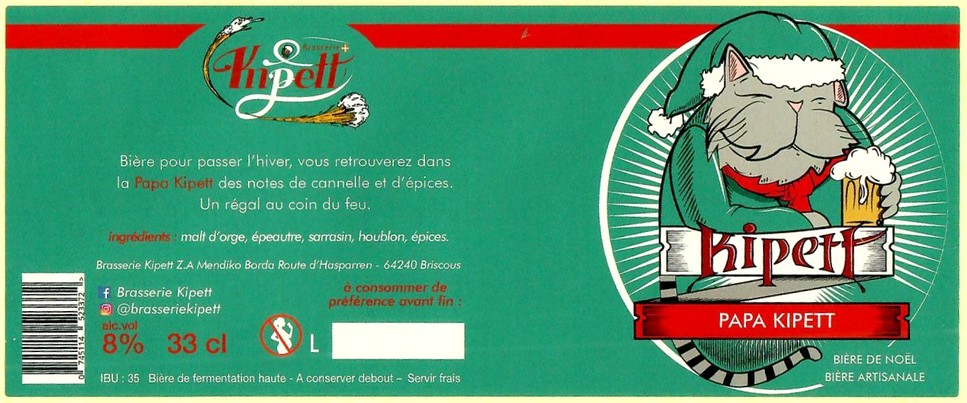 etiquette BRASSERIE KIPETT 26