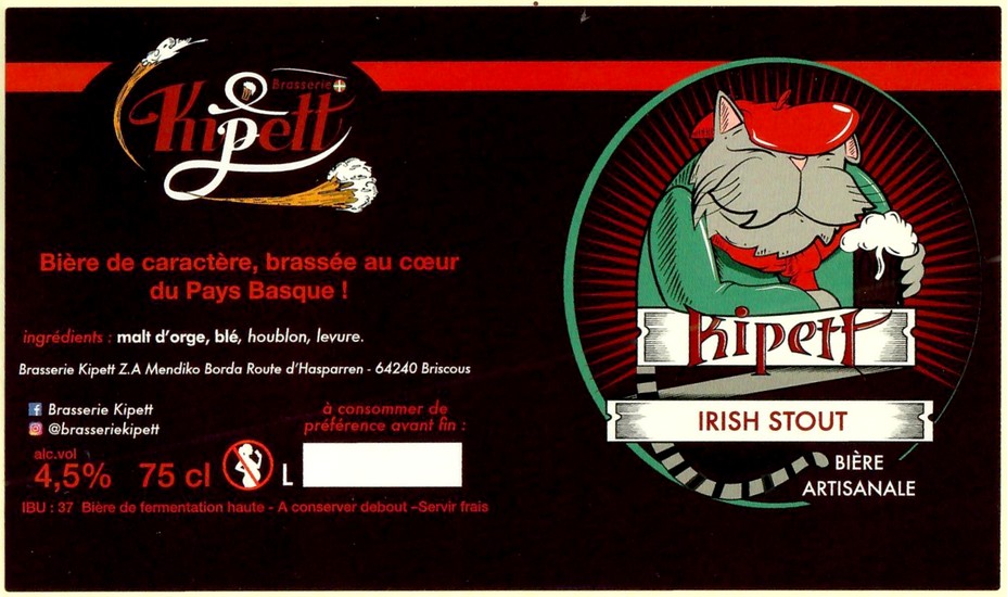 etiquette BRASSERIE KIPETT 28