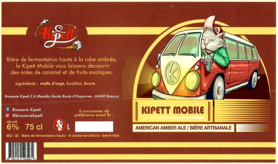 etiquette BRASSERIE KIPETT 31