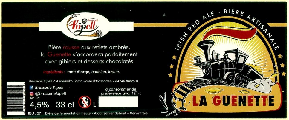 etiquette BRASSERIE KIPETT 39