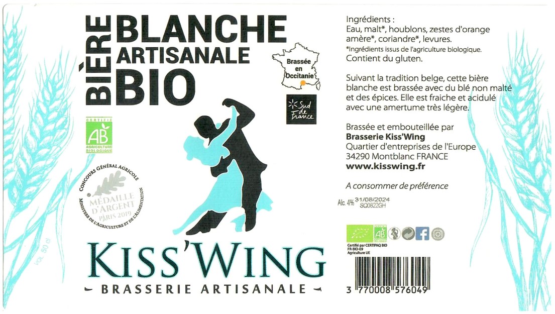 Etiquette BRASSERIE KISSWING 16
