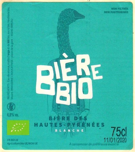 etiquette BRASSERIE L'AOUCATAISE 19