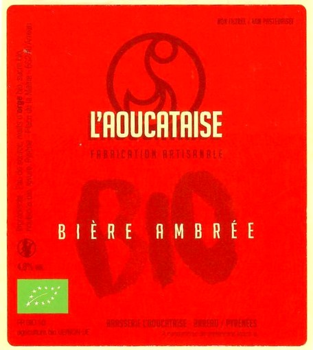 Etiquette BRASSERIE L'AOUCATAISE 34