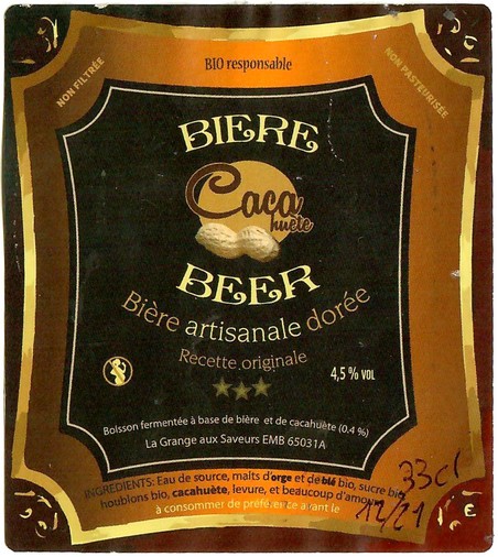 Etiquette BRASSERIE L'AOUCATAISE 45