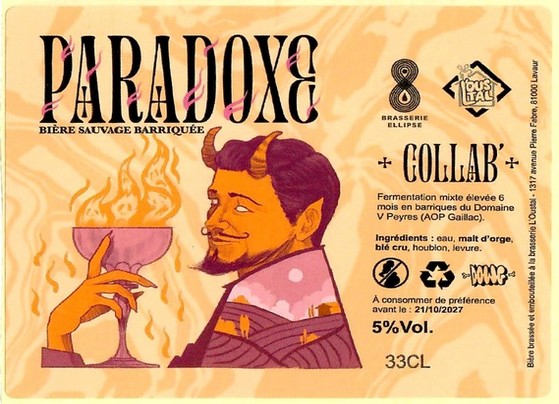 Etiquette BRASSERIE L'OUSTAL 06