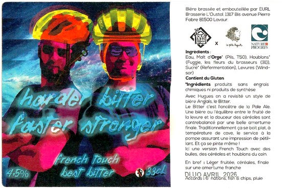 Etiquette BRASSERIE L'OUSTAL 19