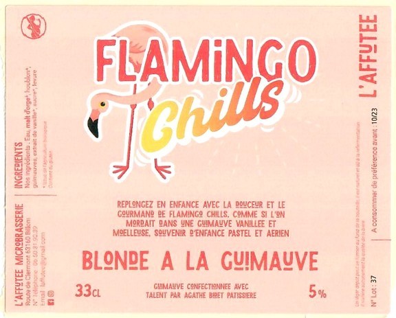 Etiquette BRASSERIE L'AFFUTEE 06