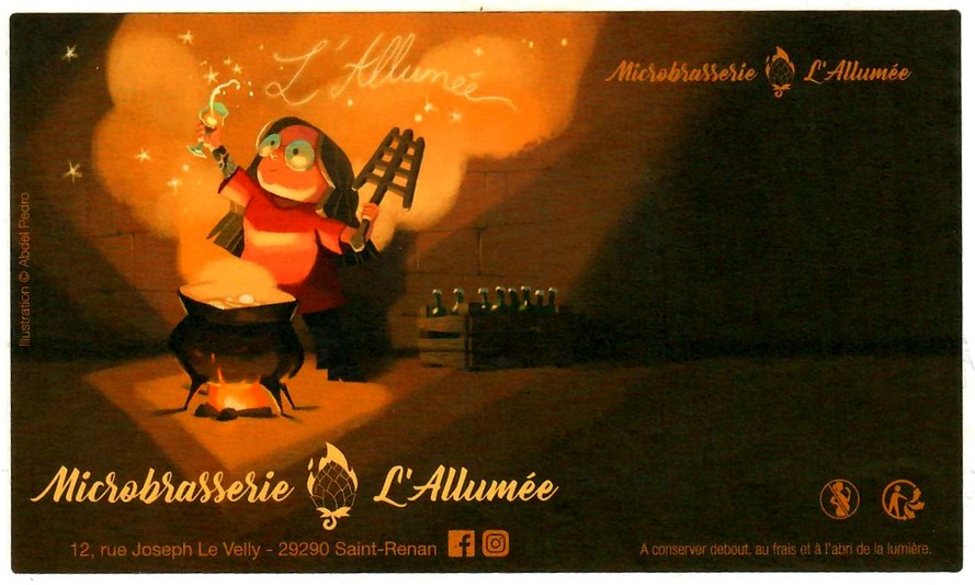 Etiquette BRASSERIE L'ALLUMEE 01