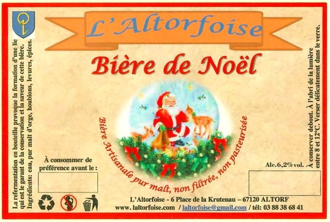Etiquette BRASSERIE L'ALTORFOISE 08