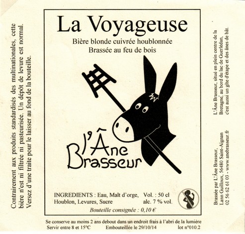 etiquette BRASSERIE L'ANE BRASSEUR 03