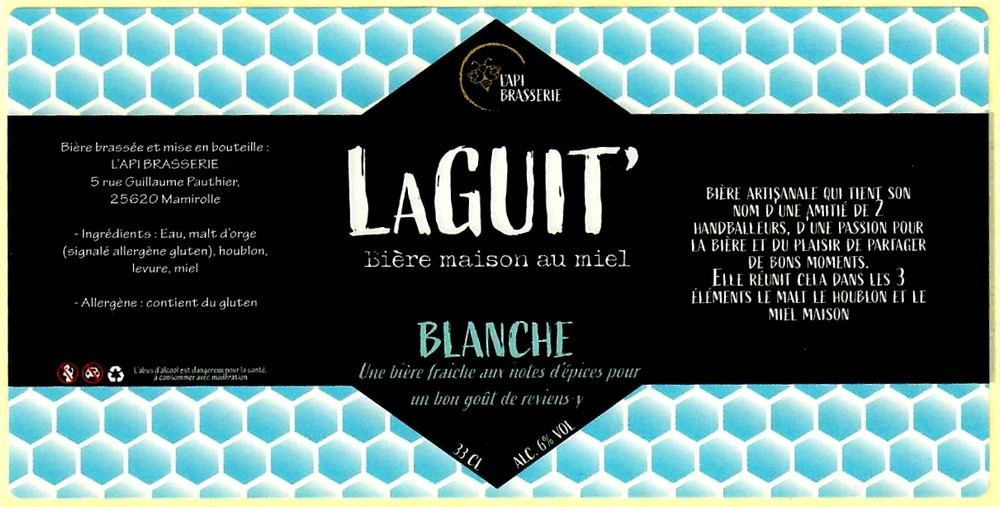 etiquette L'API BRASSERIE 03