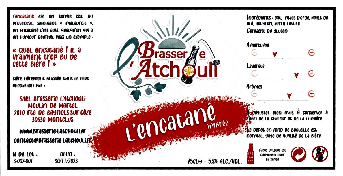 etiquette BRASSERIE L'ATCHOULI 04