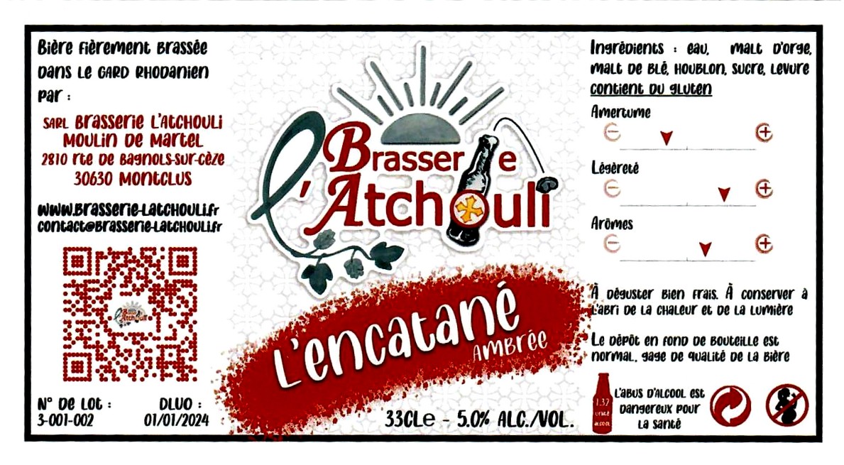 etiquette BRASSERIE L'ATCHOULI 05
