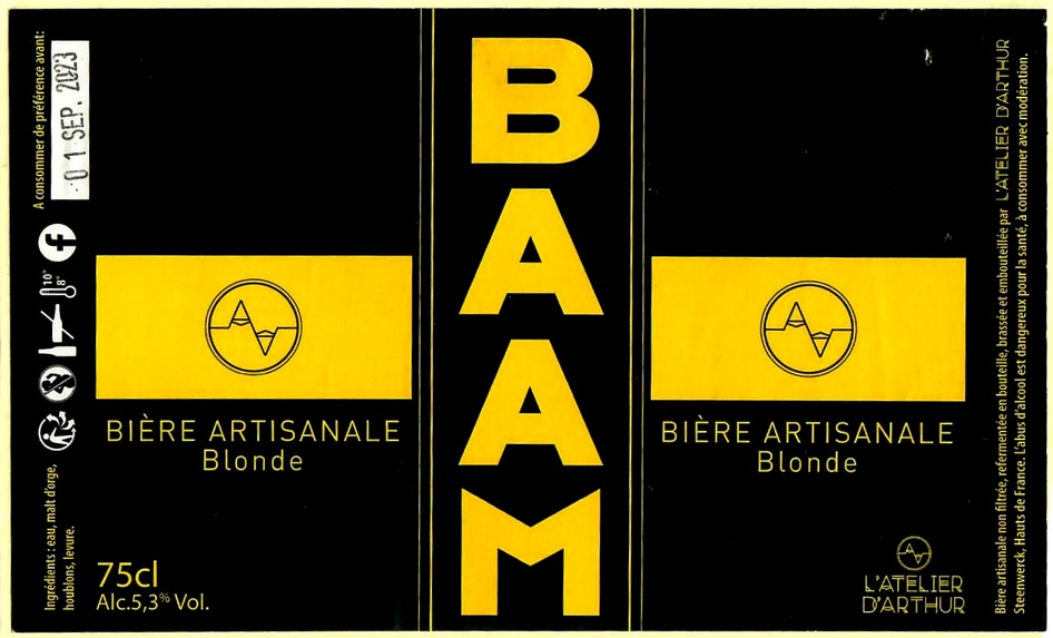 Etiquette BRASSERIE D'ARTHUR 02