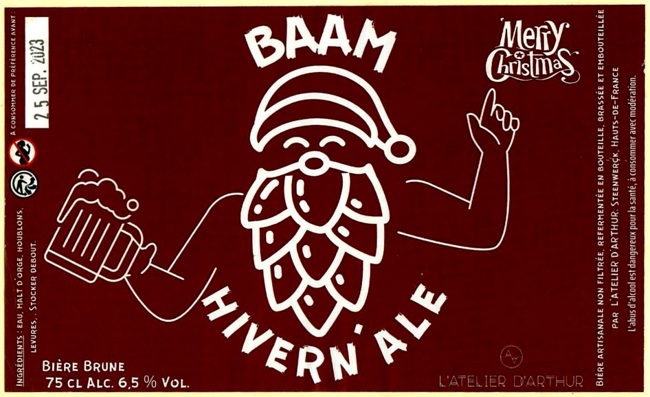 Etiquette BRASSERIE D'ARTHUR 03