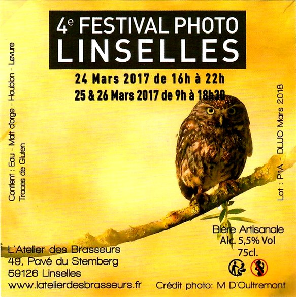 etiquette BRASSERIE L'ATELIER DES BRASSEURS 32