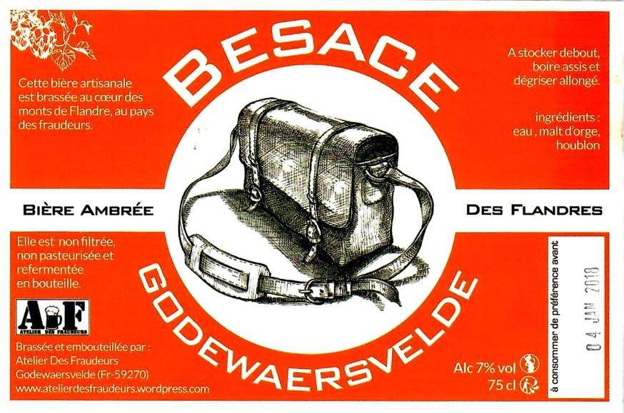 etiquette BRASSERIE L'ATELIER DES FRAUDEURS 03