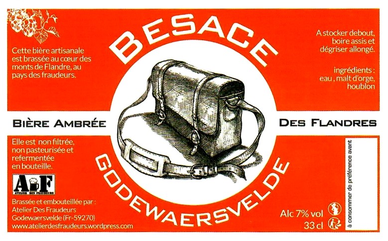 etiquette BRASSERIE L'ATELIER DES FRAUDEURS 06