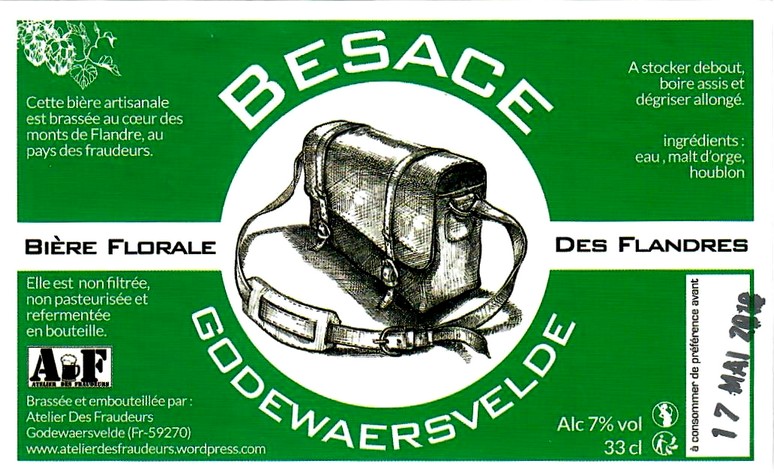 etiquette BRASSERIE L'ATELIER DES FRAUDEURS 07