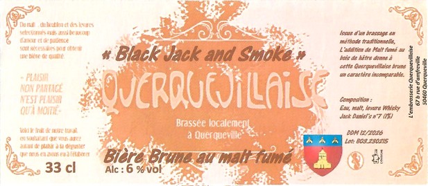 Etiquette BRASSERIE L'EMBRASSERIE QUERQUEVILLAISE 03
