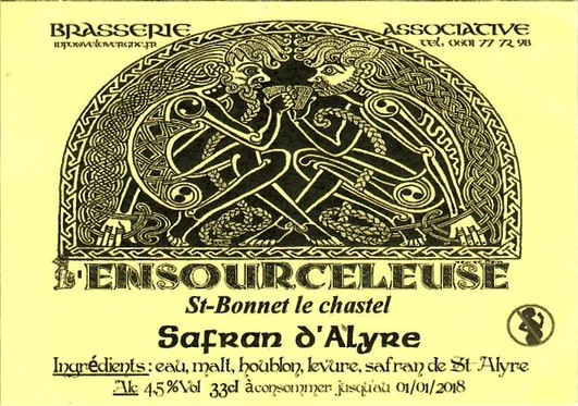 etiquette BRASSERIE L'ENSOURCELEUSE 02
