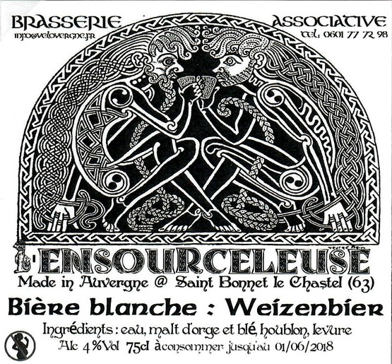 etiquette BRASSERIE L'ENSOURCELEUSE 05