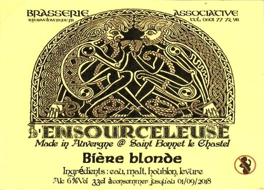 etiquette BRASSERIE L'ENSOURCELEUSE 13
