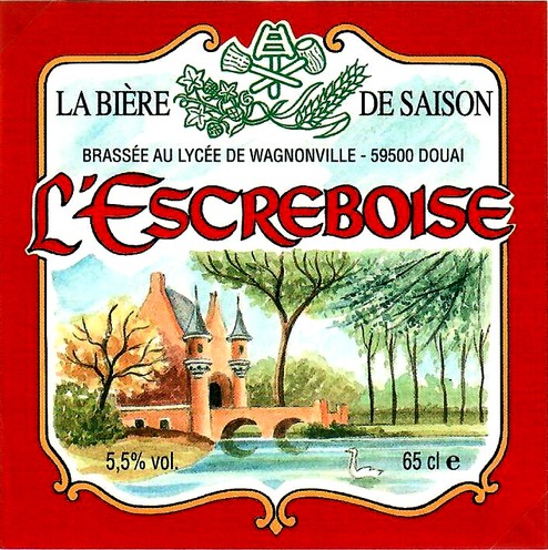 etiquette BRASSERIE L'ESCREBOISE 03