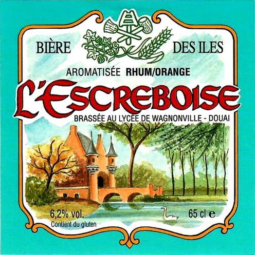 etiquette BRASSERIE L'ESCREBOISE 09