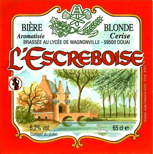 etiquette BRASSERIE L'ESCREBOISE 11