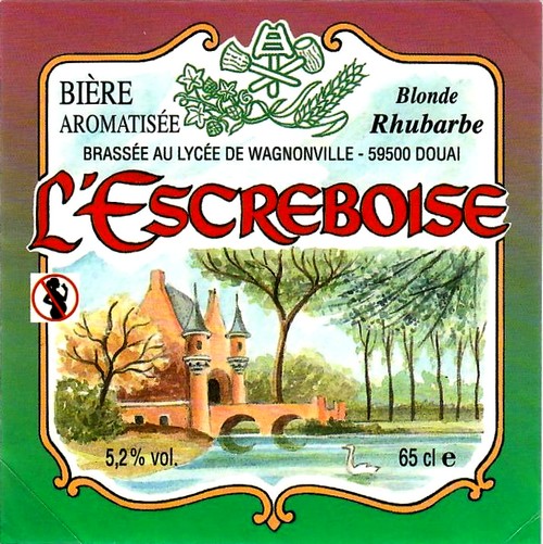etiquette BRASSERIE L'ESCREBOISE 13