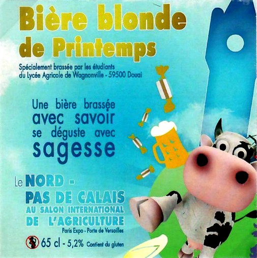 etiquette BRASSERIE L'ESCREBOISE 14