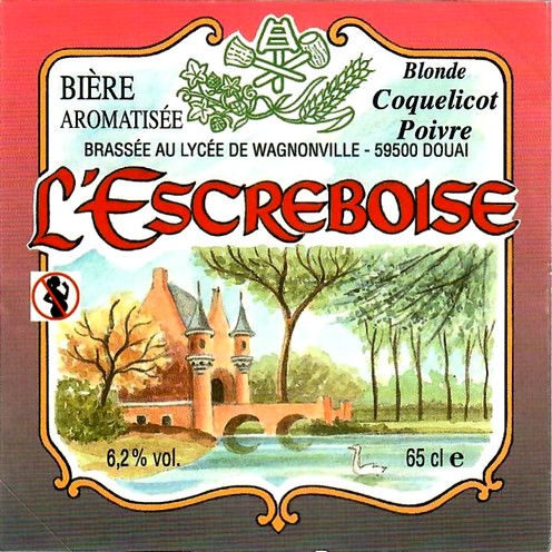 etiquette BRASSERIE L'ESCREBOISE 15