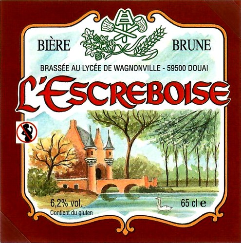 etiquette BRASSERIE L'ESCREBOISE 19