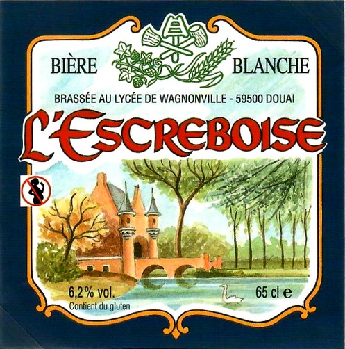 etiquette BRASSERIE L'ESCREBOISE 20
