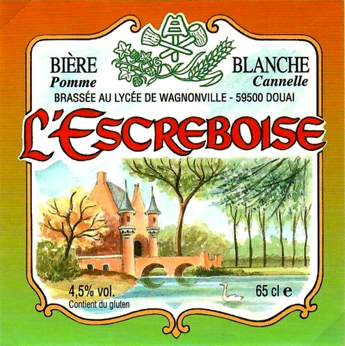 etiquette BRASSERIE L'ESCREBOISE 26
