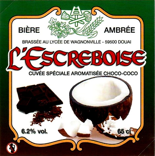 etiquette BRASSERIE L'ESCREBOISE 27