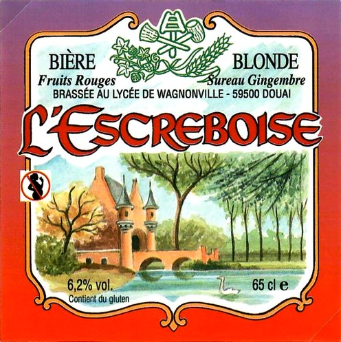 etiquette BRASSERIE L'ESCREBOISE 31