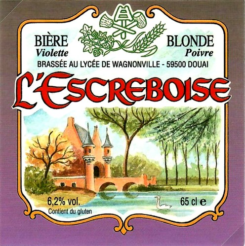 etiquette BRASSERIE L'ESCREBOISE 32