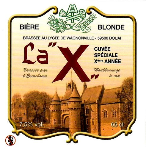 etiquette BRASSERIE L'ESCREBOISE 36