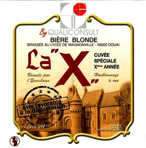 etiquette BRASSERIE L'ESCREBOISE 38