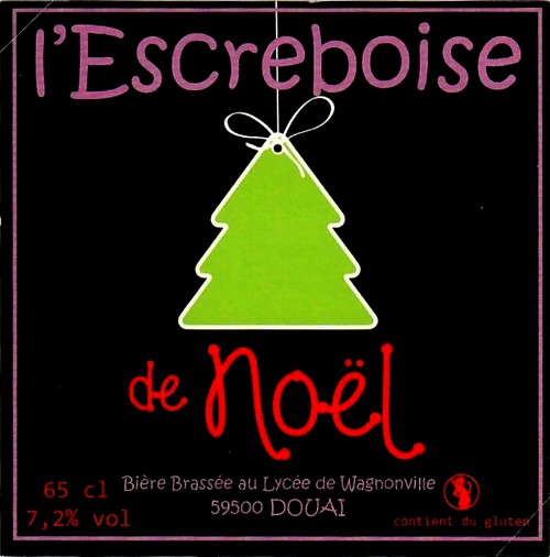 etiquette BRASSERIE L'ESCREBOISE 39