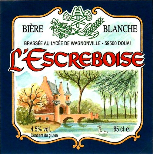 etiquette BRASSERIE L'ESCREBOISE 45