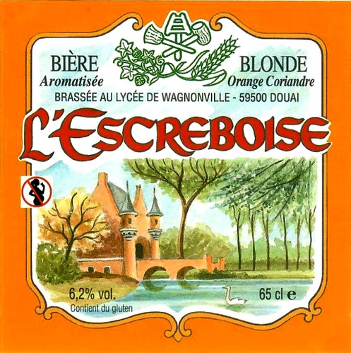 etiquette BRASSERIE L'ESCREBOISE 48