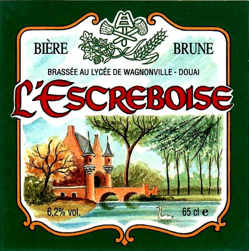 etiquette BRASSERIE L'ESCREBOISE 49